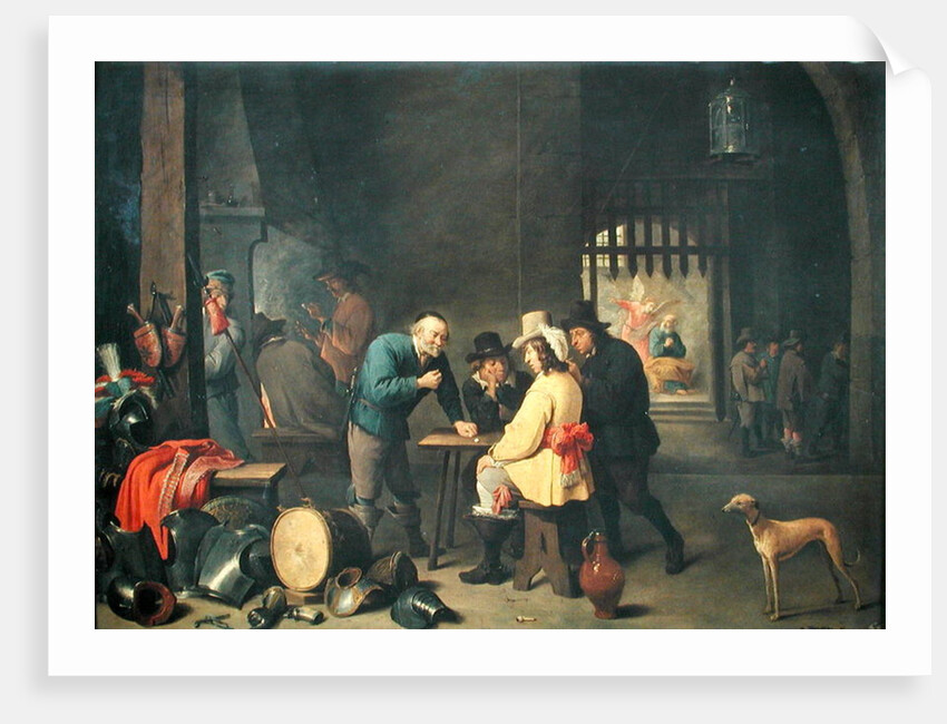 The Guard Room by David the Elder Teniers