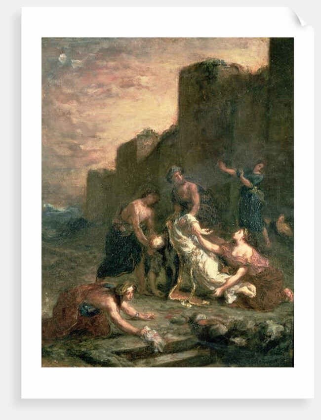 The Martyrdom of St. Stephen, 1860 by Ferdinand Victor Eugene Delacroix