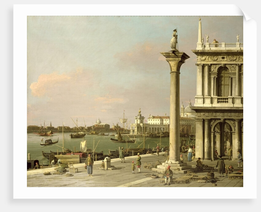 View of The Entrance to the Grand Canal from the Piazzetta by Canaletto