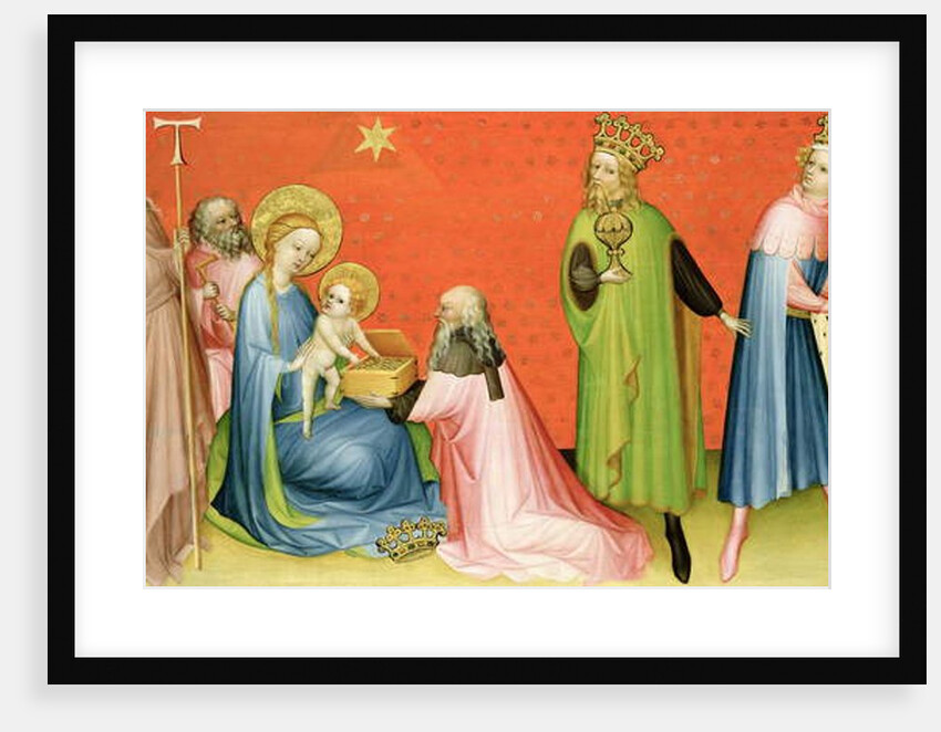 The Adoration of the Magi with St Anthony Abbot, 1400-10 by German School