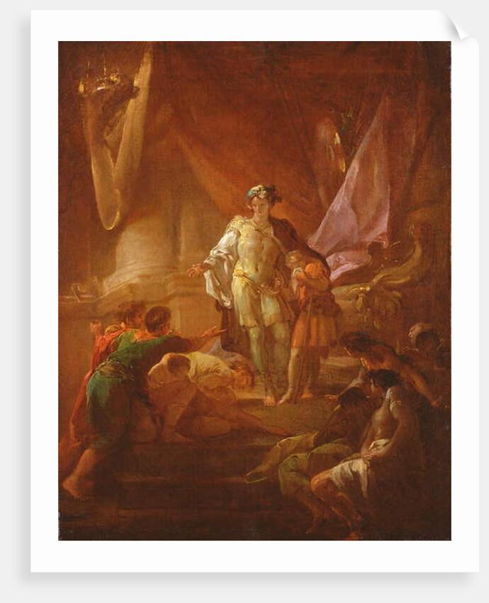 Joseph Revealing his Identity to his Brothers by Corrado Giaquinto