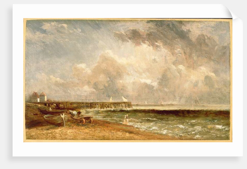 Yarmouth Jetty, c.1822 by John Constable