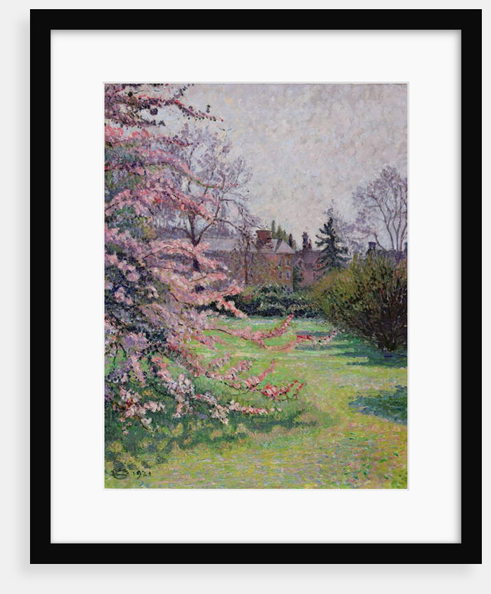 Japanese Crab Apple Blossom, Kew, 1921 by Lucien Pissarro