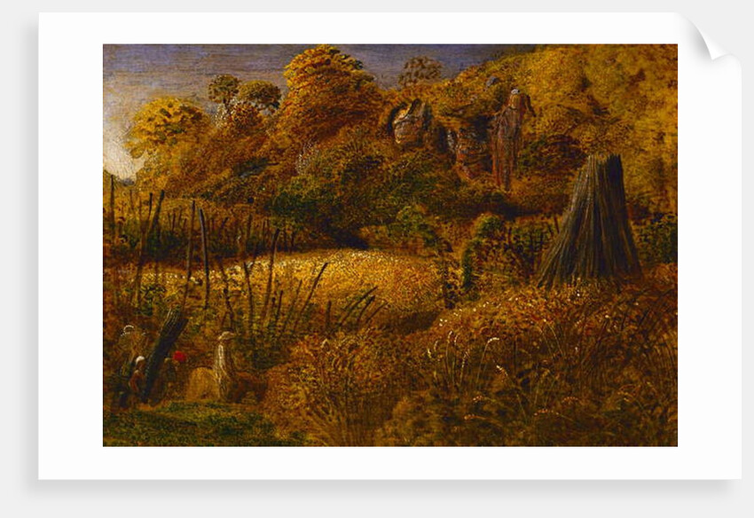 Scene at Underriver, Kent or The Hop Garden by Samuel Palmer