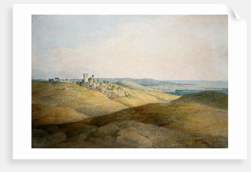 Pough Hill, near Bude, Cornwall by Francis Towne