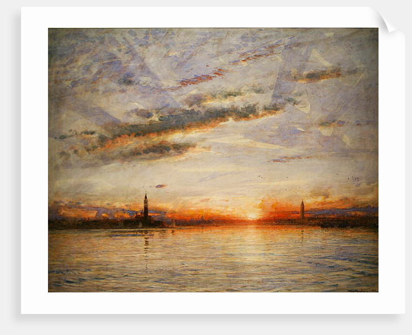 Sunset, Venice, 1902 by Albert Goodwin