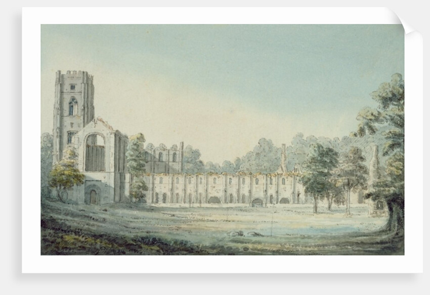 Fountains Abbey by Moses Griffith