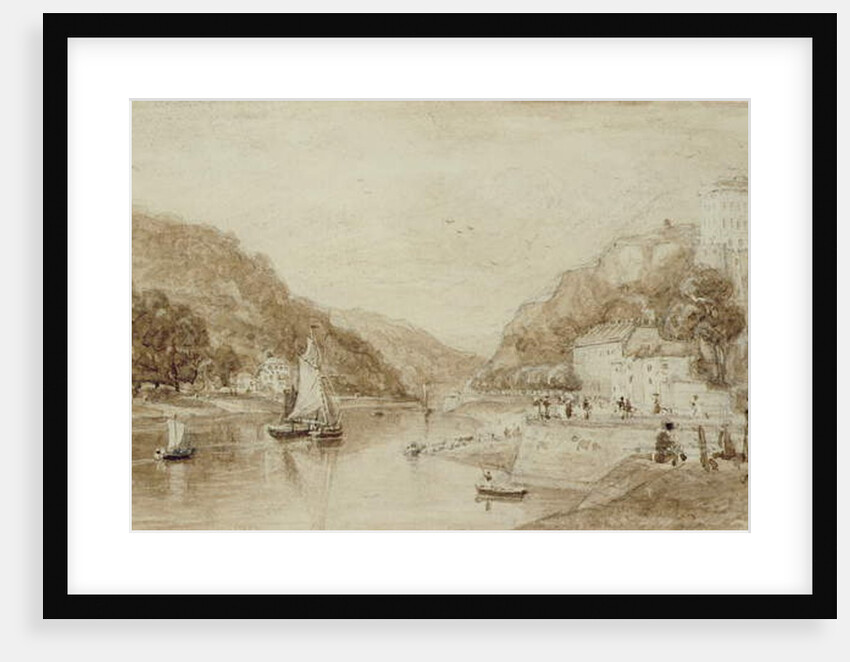 Hotwells near Bristol by William Henry Bartlett