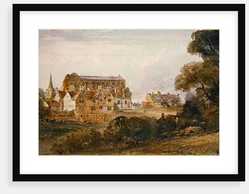 Malmesbury Abbey, Wiltshire by Peter de Wint