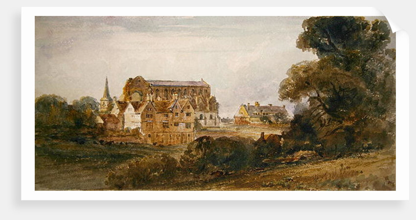 Malmesbury Abbey, Wiltshire by Peter de Wint