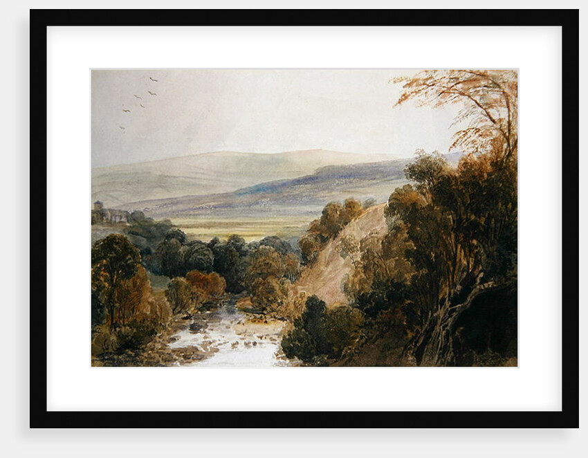 A View on the River Wharfe, near Bolton, Yorkshire by Peter de Wint