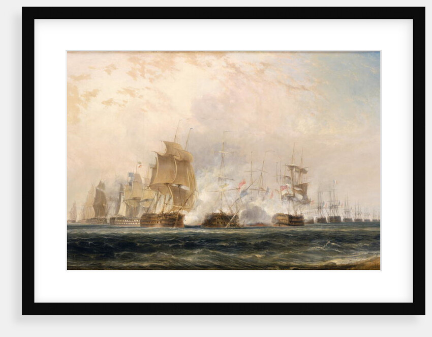 The Battle of the Nile by William Daniell