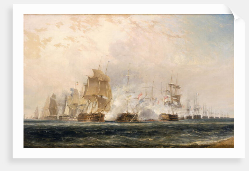 The Battle of the Nile by William Daniell