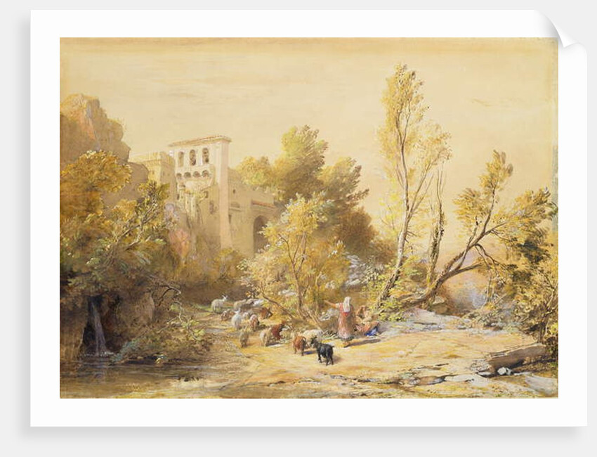 La Vocatella by Samuel Palmer