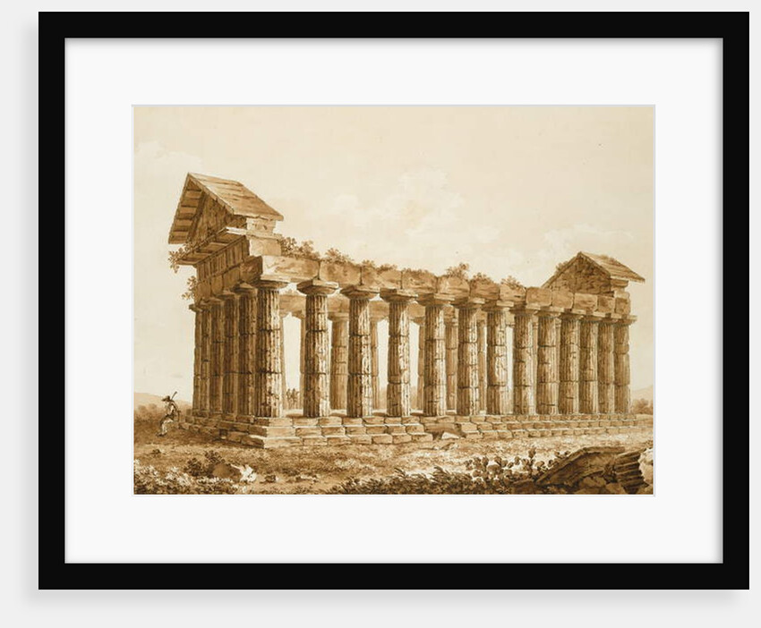 The Temple of Concord at Agrigentum by Franz Kaisermaan