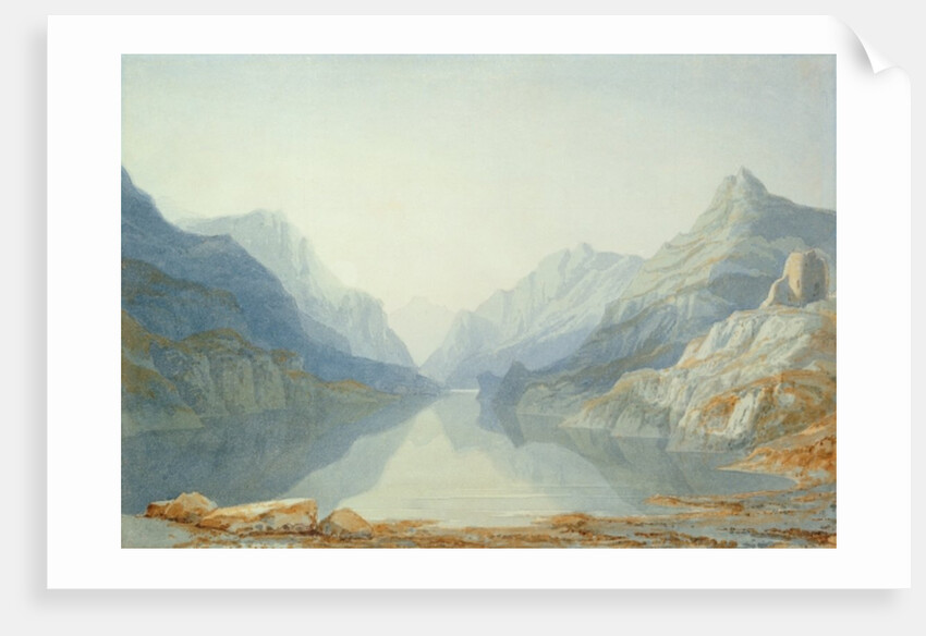 Dolbadarn Castle by Samuel Jackson