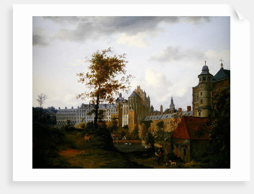 Coudenberg Palace, Brussels by Dutch School