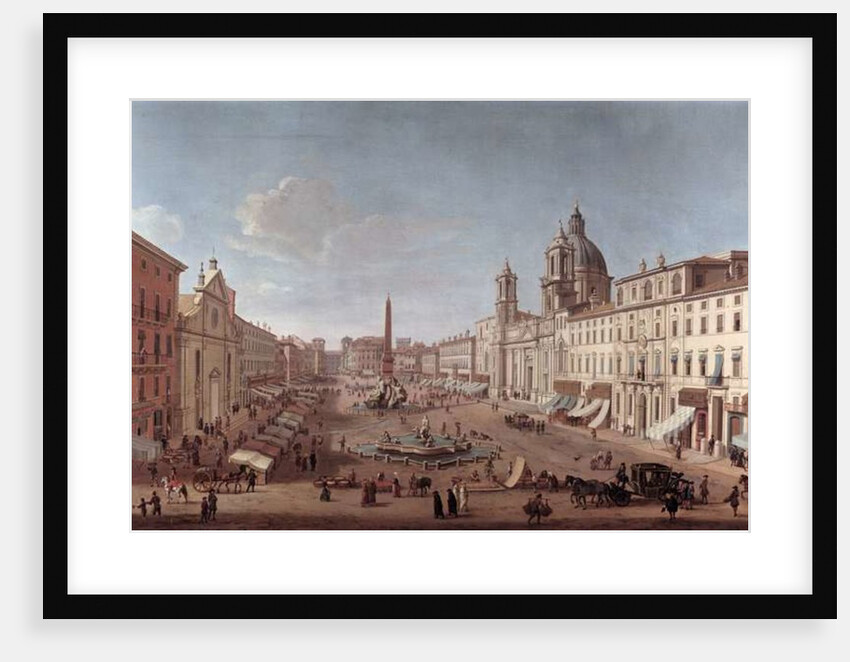 Piazza Navona, Roma by Antonio Joli