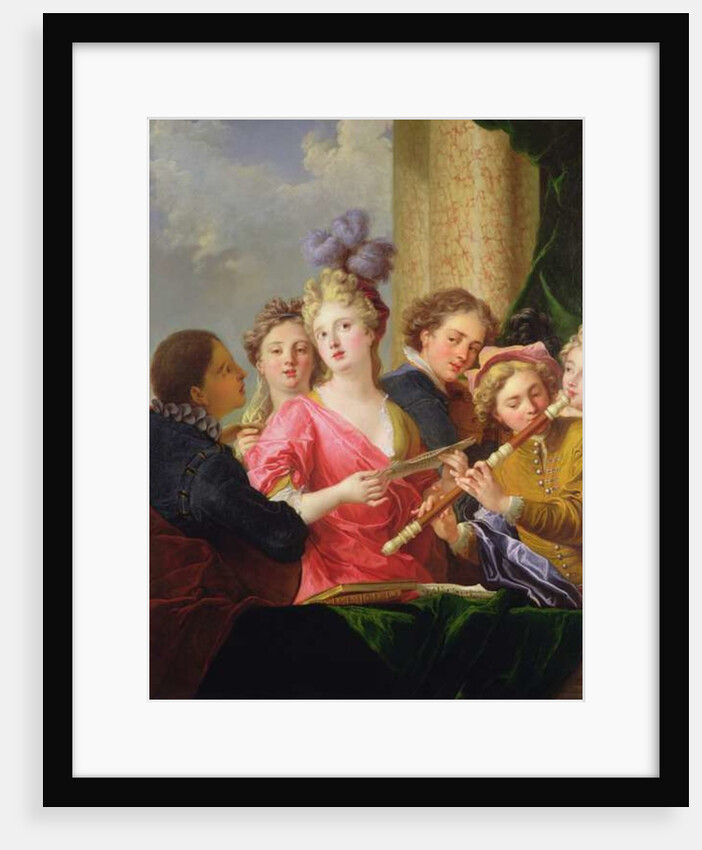 A Music Party by Philippe Mercier