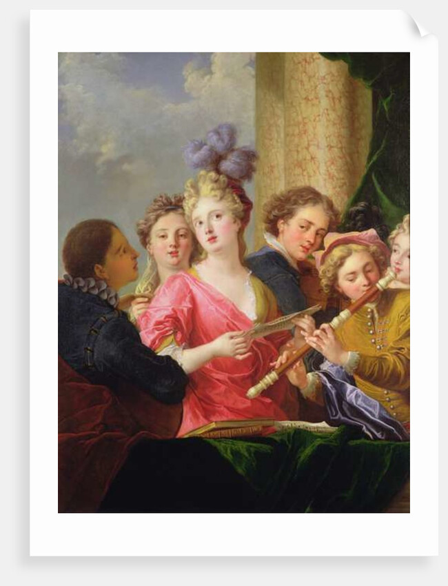 A Music Party by Philippe Mercier