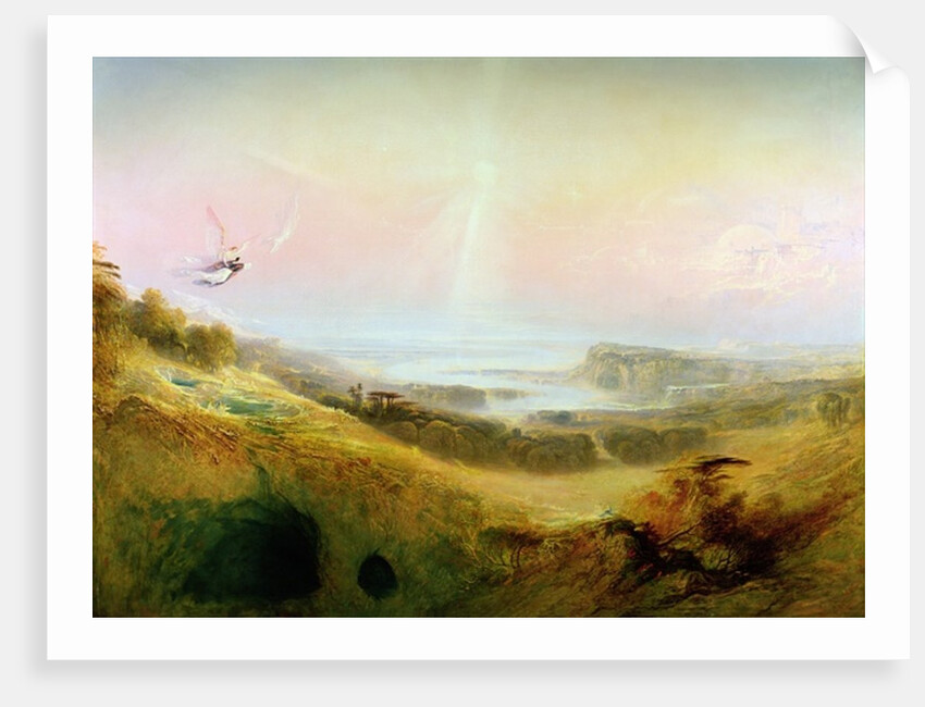 The Celestial City and the River of Bliss, 1841 by John Martin