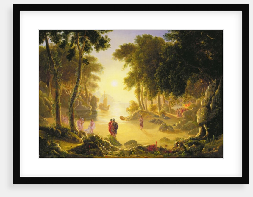 The Enchanted Island by Francis Danby