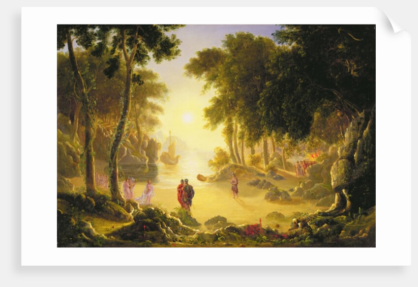 The Enchanted Island by Francis Danby