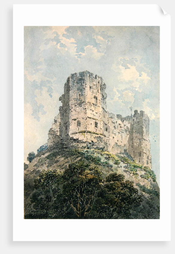 Lewes Castle by Thomas Girtin