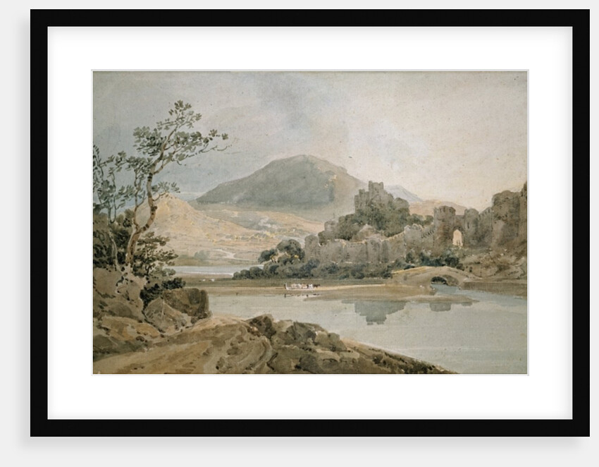 Conway Castle, North Wales by Thomas Girtin