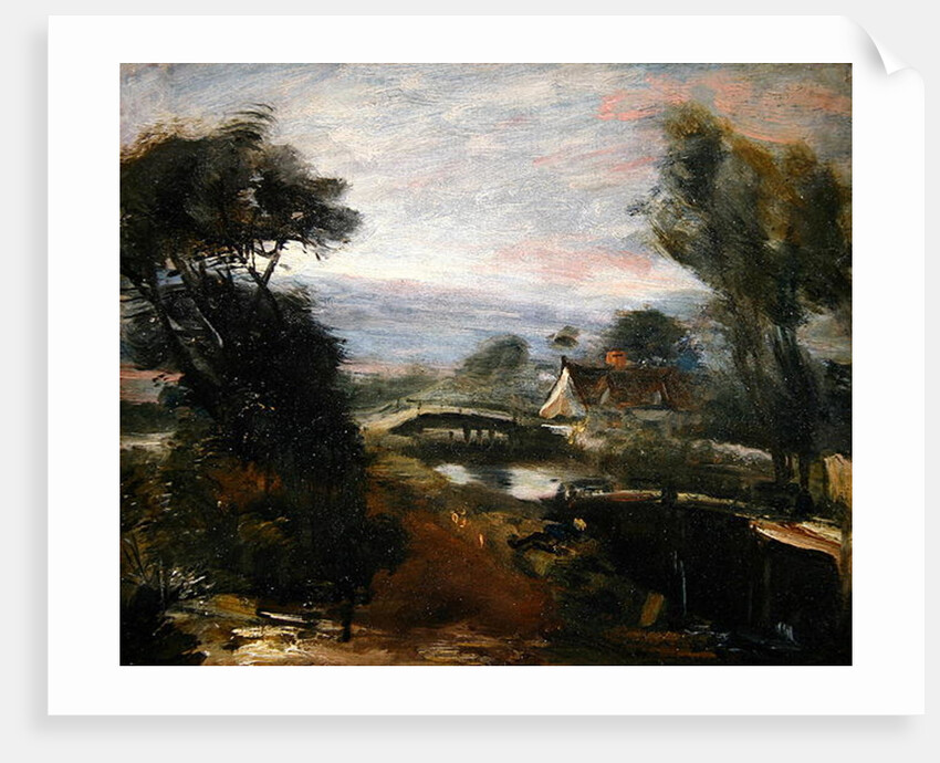 A View near Flatford Mill by John Constable