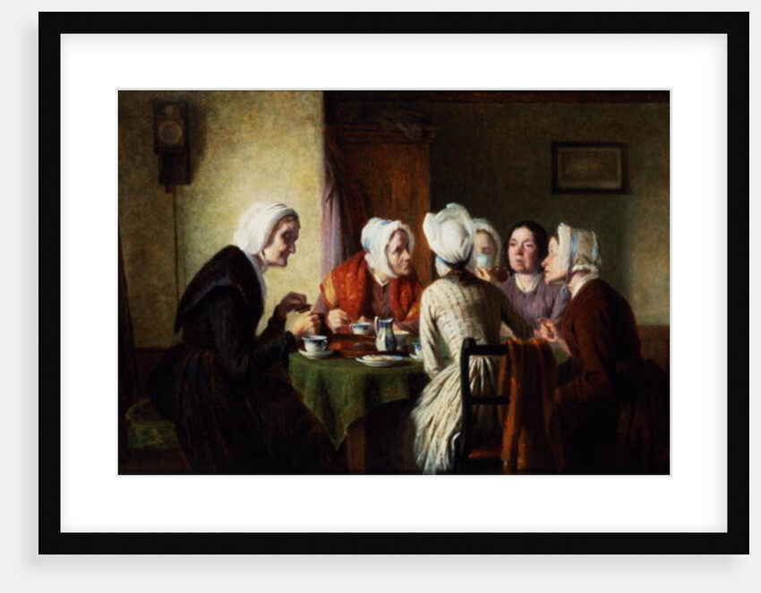 Village Gossips by Thomas Webster