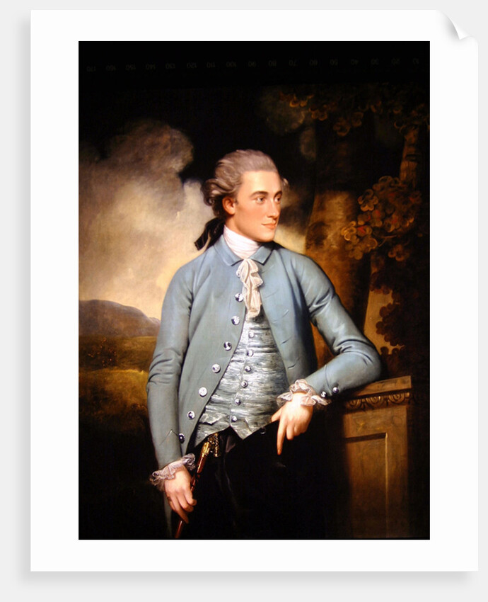 A portrait of John Mortlock of Cambridge and Abington Hall, Great Abington, Cambridgeshire, 1779 by John Downman