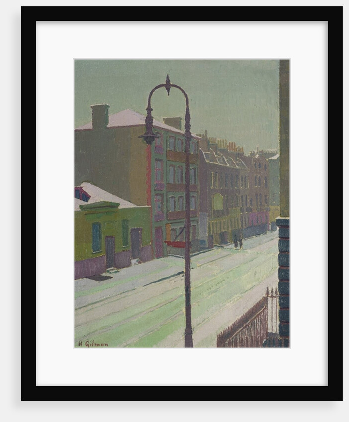 London Street in the Snow, 1917 by Harold Gilman