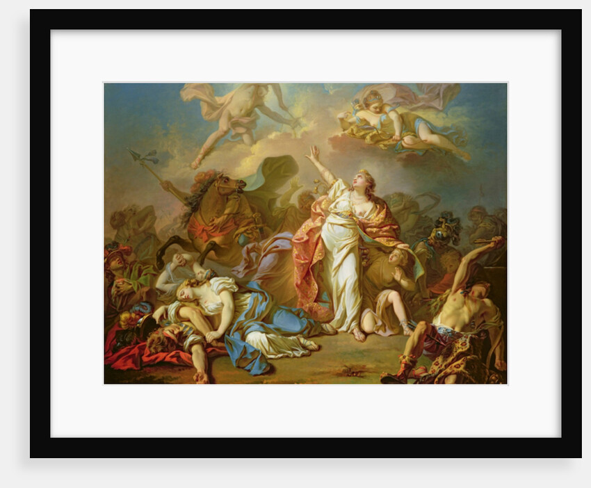 Apollo and Diana attacking the Children of Niobe by Jacques Louis David