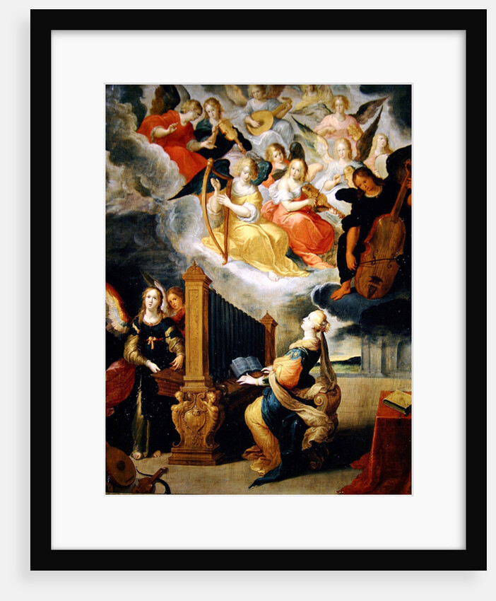 St. Cecilia, 1647 by C. de and Francken F. Bailleur