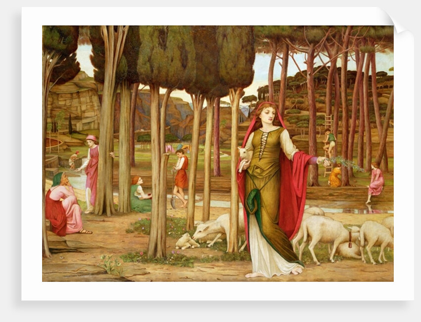 The Shulamite by John Roddam Spencer Stanhope