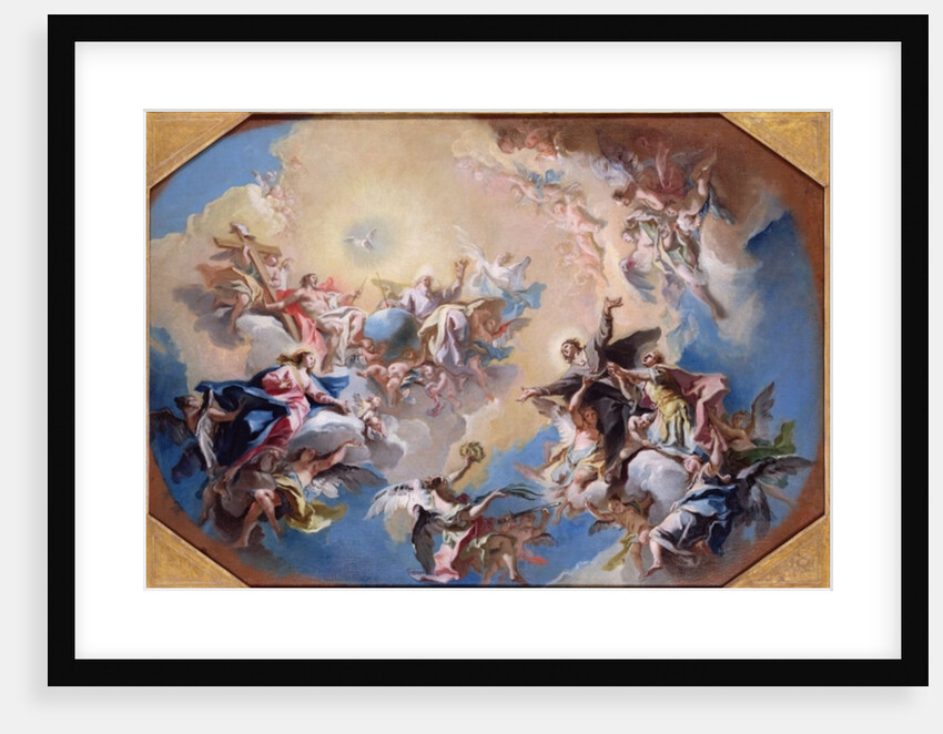 The Glorification of St. Felix and St. Adauctus by Carlo Innocenzo Carlone