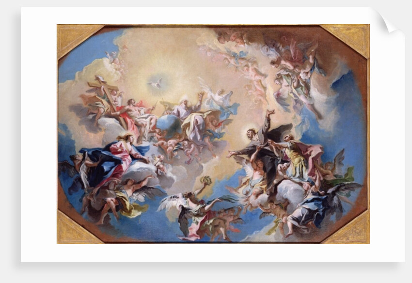 The Glorification of St. Felix and St. Adauctus by Carlo Innocenzo Carlone