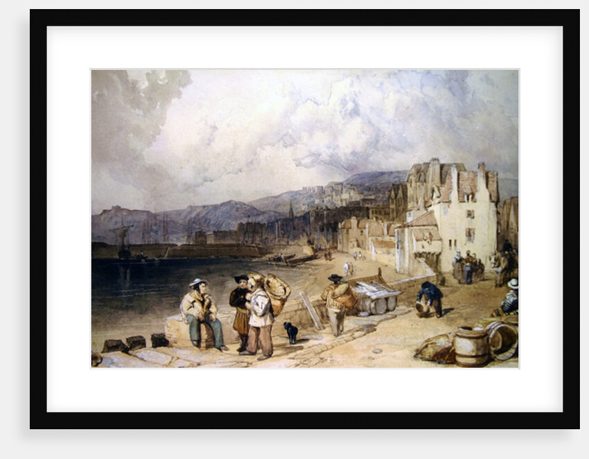 St. Peter's Port, Guernsey by William Clarkson Stanfield