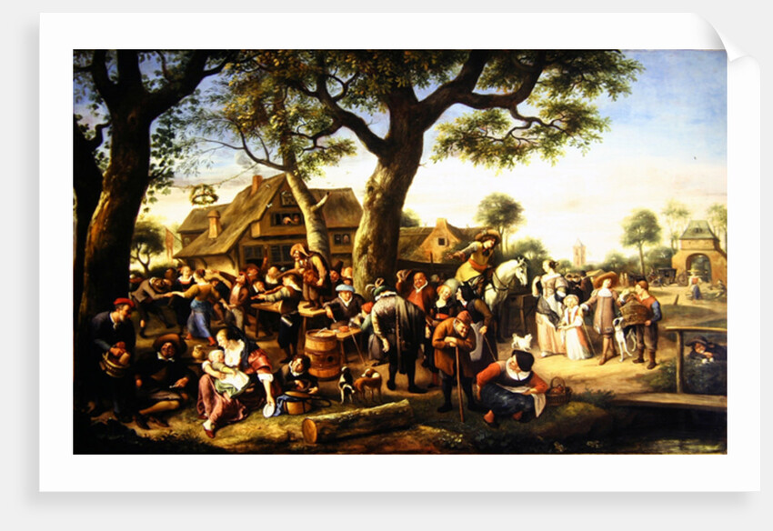 The Fair at Warmond by Jan Havicksz. Steen
