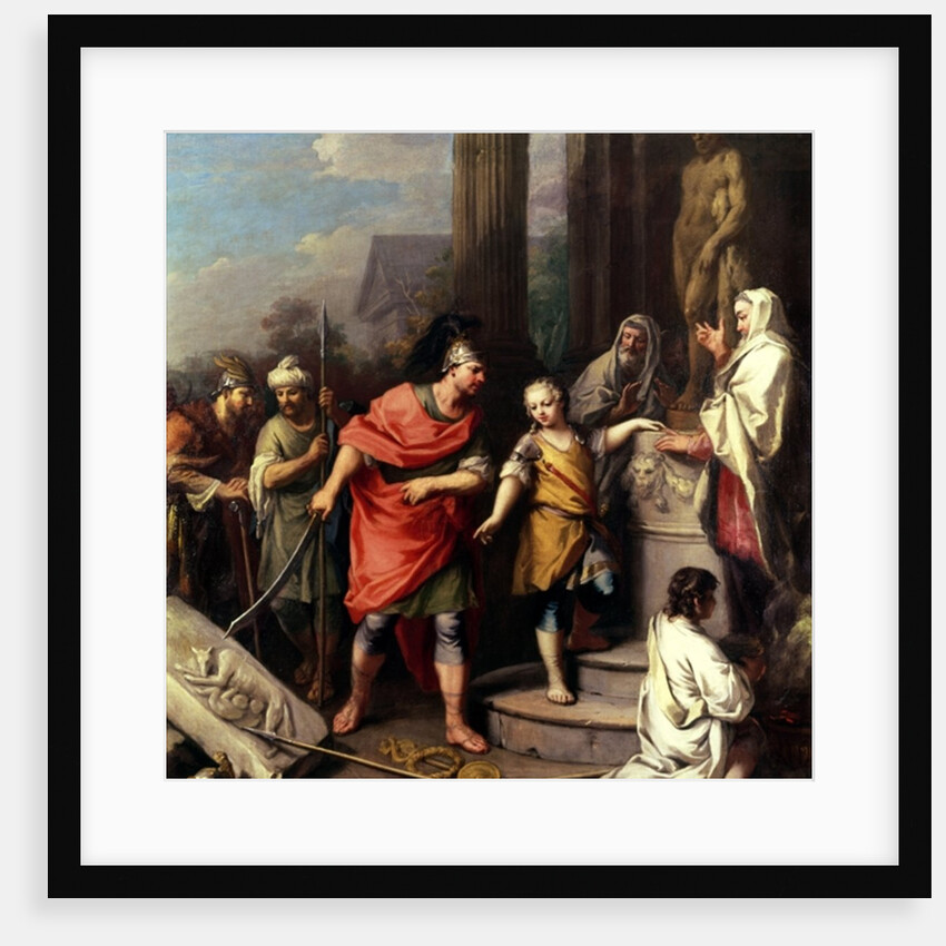 Hannibal swearing eternal enmity to Rome by Jacopo Amigoni