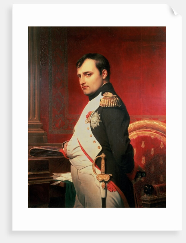 Napoleon I in his Study c.1807, 1838 by Hippolyte Delaroche