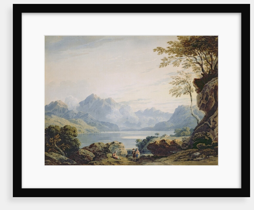 Lake in Snowdonia by John Varley