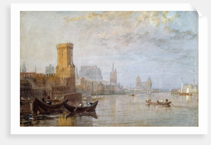 Cologne on the Rhine by Joseph Mallord William Turner