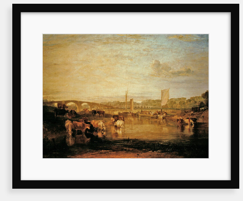 Walton Bridges by Joseph Mallord William Turner