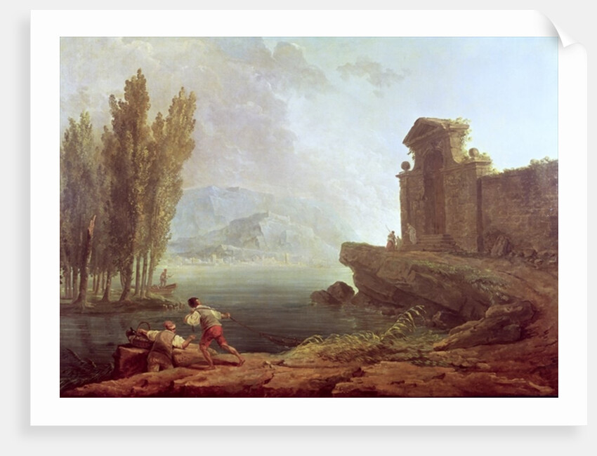 Landscape by Hubert Robert