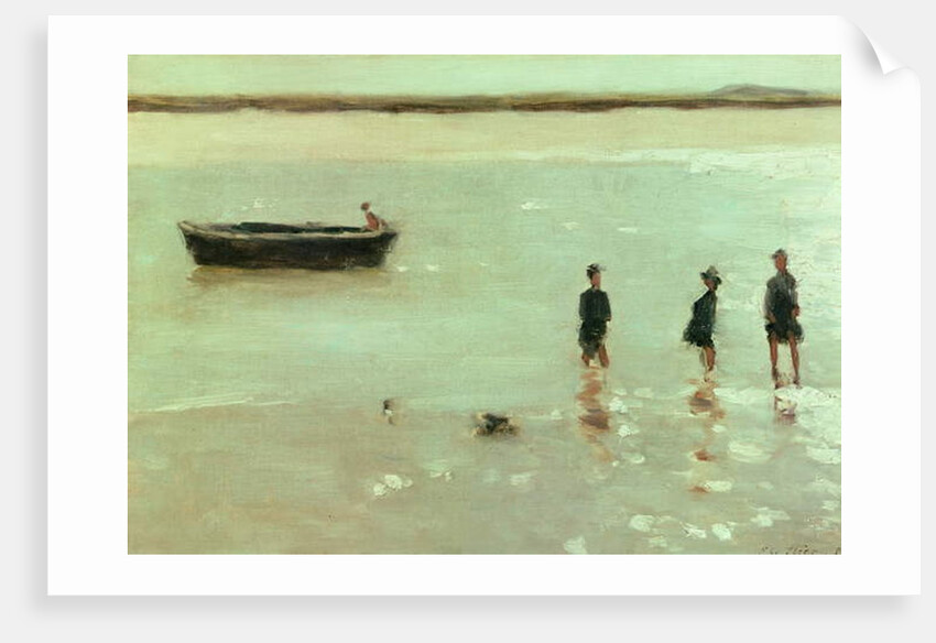 Beach at Etaples, 1887 by Philip Wilson Steer