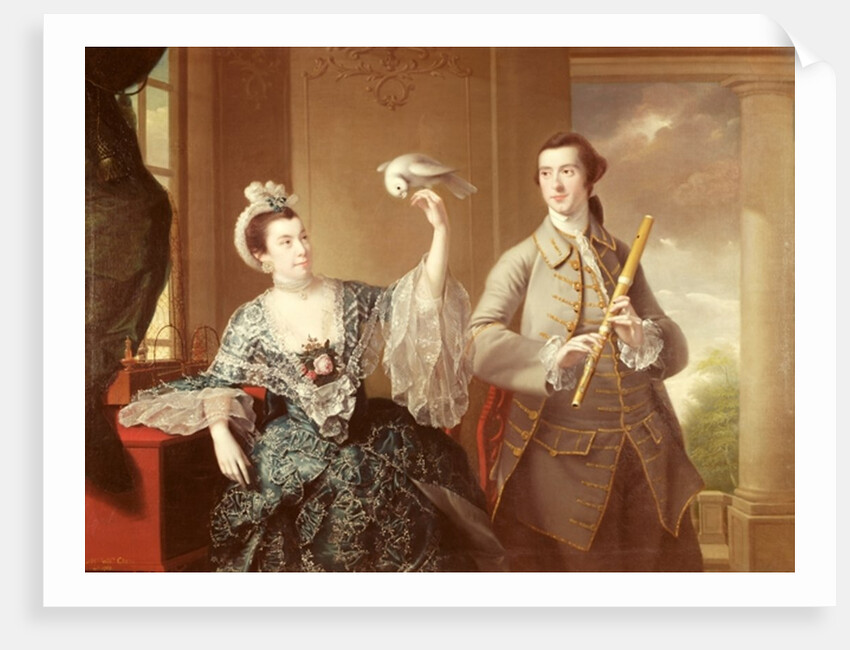 Mr. and Mrs. William Chase by Joseph Wright of Derby