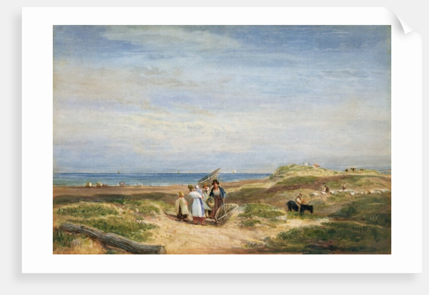 Dry Sand Banks at Barmouth, North Wales, c.1830 by David Cox