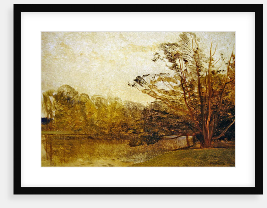 View in Painshill Park, Surrey by Thomas Creswick